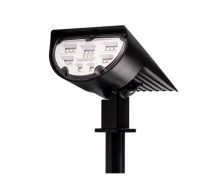 Светильник ФАZА светодиод. солнечн. прожектор 6500-7000К 100Лм 18LED IP65 SLR-S07