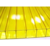 Поликарбонат 12000х2100х6 Желтый Rational