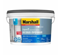 Краска ВД Marshall Export-7 для стен и потолков матовая база BW ( 2,5л) 5183666