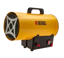 Газовая тепловая пушка GHG-15, 15кВт, 500м3/ч, пропан-бутан /96477/ Denzel