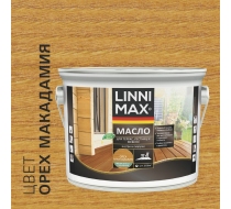 Масло для террас, лестниц и мебели LINIMAX Орех макадами 2.5л. 948105208
