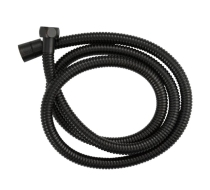 Шланг для душа GFmark 150см металл. рифленный Черный /3776/