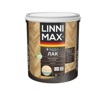 Лак ВД LINNIMAX Аква для паркета и полов шелковисто-матовый 2.5л.