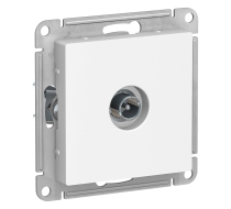 Розетка TV ATLAS DESIGN 1гн. с/у бел. SchE ATN000193