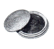 Люк дачный 207В /ЛД-38/ (корпусф685х38, крышкаф590х23, вес38.4кг,нагрузка1.5тон)