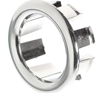 Обрамление для перелива раковины хромированное