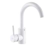 Cмеситель для умывальника MIXXUS SUS 011-B WHITE CR0434