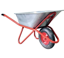 Тачка строительная одноколесная WorkMaster ТФ-110/1 110л/200кг