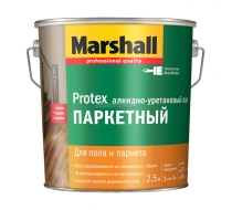 Лак Marshall Protex алкидно-уретановый паркетный матовый ( 2,5л)