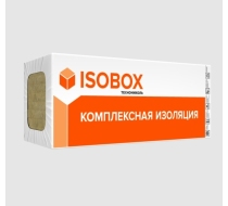 Утеплитель ИЗОБОКС ИНСАЙД 1200х600х50мм. плиты (упак./8,64 м.кв., 12шт) плотн. 45кг/м.куб