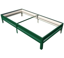 Грядка с Полимерным покрытием TURMS 1*2.0м (зеленая)