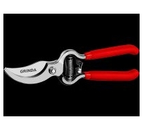 Секатор цельнокованый плоскостной 200мм GRINDA G-3