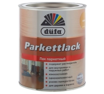 Лак паркетный Dufa PARKETT полуматовый 2,0 л.