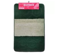 Коврик, коллекция SILE PS NEFTI YESILI, размер 50x80 40x50 cm, цвет HUNTER GREEN, арт2536 .ХВ5553