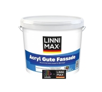 Краска ВД LINNIMAX Acryl Cute Fassade/Акрил Гуте фасаде База 1 11л.