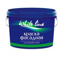 Краска ВД БЕЛАЯ ЛИНИЯ фасадная 13кг