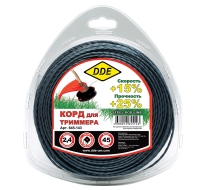 Леска DDE Stieel rod line крест витой армированный 2.4мм*44м 645-143