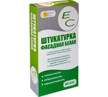 Штукатурка фасадная белая ЕС  25кг (армированная)   (под./54шт)