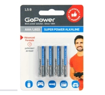 Батарейка GoPower LR03/AAA 1.5В 00-00015602