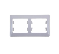 Рамка 2гн белый Glossa Schneider Electric GSL000102