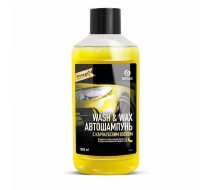 Автомобильный шампунь для ручной мойки GraSS с карнаубским воском Wash & Wax 1л. 110410