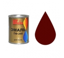 Эмаль ВИТЕКО ПФ-266 для пола красно-коричневая 1.8кг