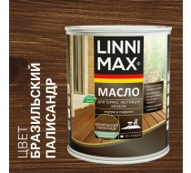 Масло для террас, лестниц и мебели LINIMAX Бразильский палисандр 0.75л. 948105204