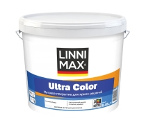 Краска ВД LINNIMAX Ultra Color/Ультра Колор для внутренних работ База 3 8.46л.