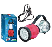 Фонарь кемпинговый светодиодный Camelion LED29318 пласт. корпус, красный /10474/863336