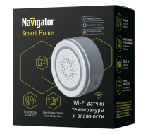 Умный датчик NSH-SNR-TH01-WiFi Navigator 14552 датчик темпр. и влажности