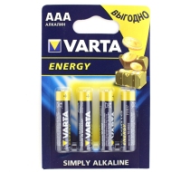 Батарейка VARTA LR03 алкалиновая