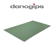 Гипсокартон Danogips-ПГВ-УК 12,5х1200х2500, влагостойкий (56 шт./палета)