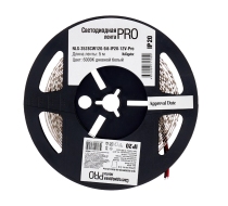 Лента светодиод NLS-3528-PRO 9,6Вт 6000К 120LED бел IP20  5м Navigator 25мм 71705