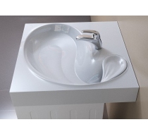 Раковина SOFT 60 (607*601*110) без сифона CS00078299
