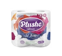 Туалетная бумага Plushe (4шт)