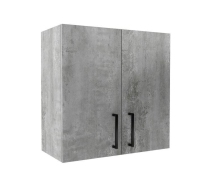 Шкаф навесной для посуды с полкой 600 Цемент светлый
