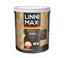 Лак акриловый LINNIMAX Аква Лак для дерева глянцевый 0.9л.