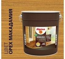 Масло для террас, лестниц и мебели Alpina Орех макадами 9л. 948105061