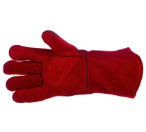 Краги сварщика Fubag на подкладке красные FWGN 10R 641180