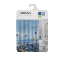 Штора в ванную комнату BRIMIX  фотопечать Воздушный шар 02-22