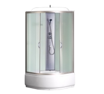 Душевая кабина CS-6690 F, 90*90*215, выс. матовая, стекло 4мм, поддон 40 см