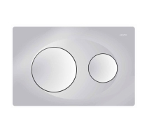 Панель смыва AZARIO хром матовая (круглая) AZ-8200-0010