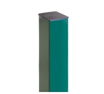 Столб 60х40х2200м RAL 6005 загл.,3 отв,без. креп