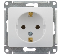 Розетка 1гн с 3/К с/у белый механизм 16А Glossa Schneider Electric GSL000143