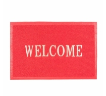 Коврик 40х60см. Spongy Welcome красный  SUNSTEP /38-434/