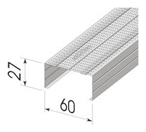 Профиль потолочный Knauf 60x27x0.6 AR П60 L=3000 (12 шт)