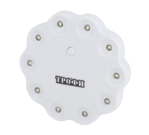 Фонарь Трофи Кемпинг 10xLED 3xAAAкарт TK10  Фон438