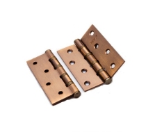 Петля стальн. RENZ 100*75*2,5, 4подш, б/колп., кофе  арт: IN100-4BB FH CF 23-00000256