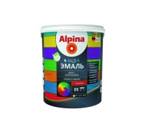 Эмаль акриловая Альпина Аква глянцевая База 1 2.5л.