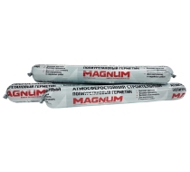 Герметик MAGNUM строительный полиуретановый черный атмосферостойкий 900г. М-007-1-600